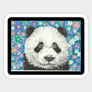 Panda Bear face Sticker